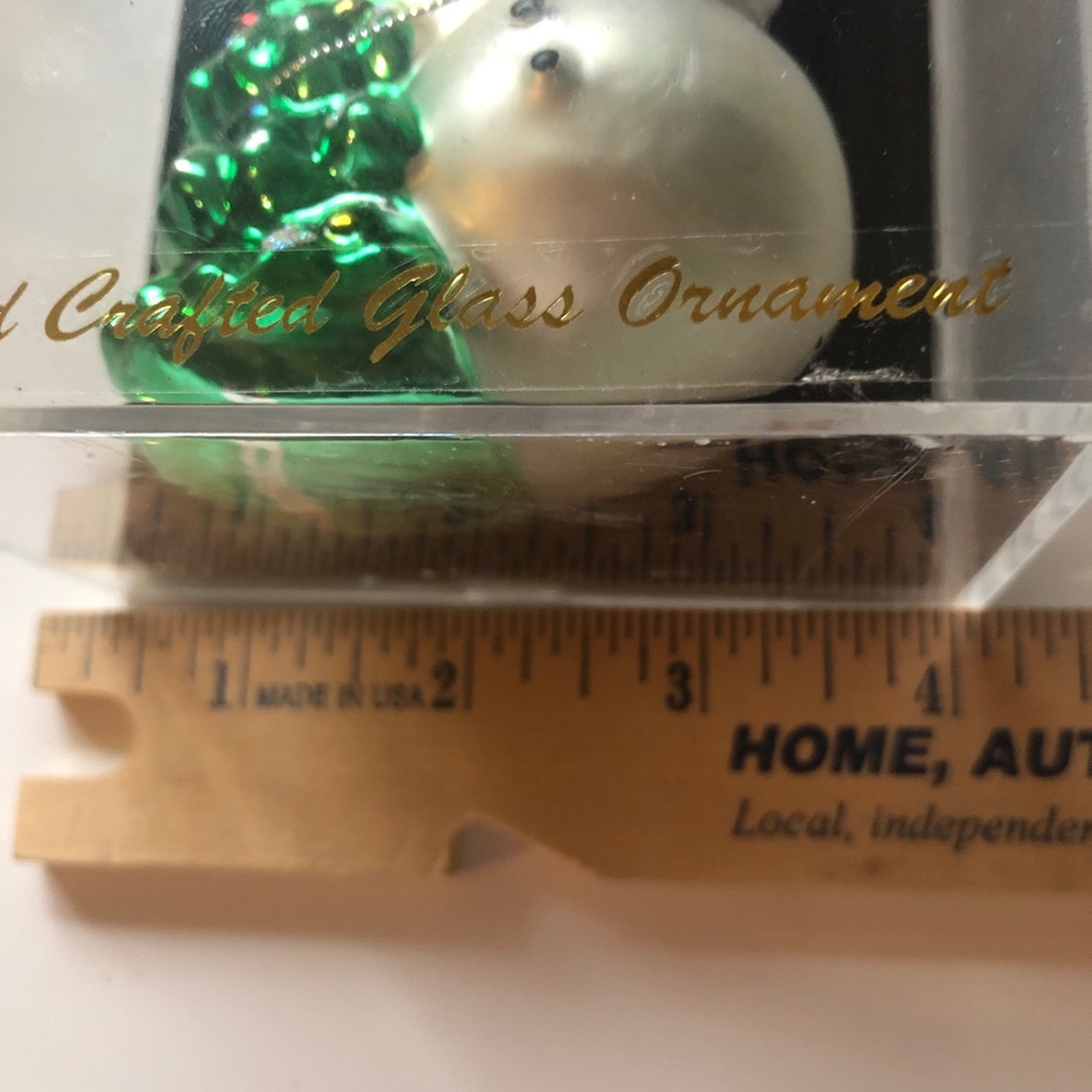 🆕 2004 Ornament Snowman Christmas Hand-painted  Target - Picture 6 of 7
